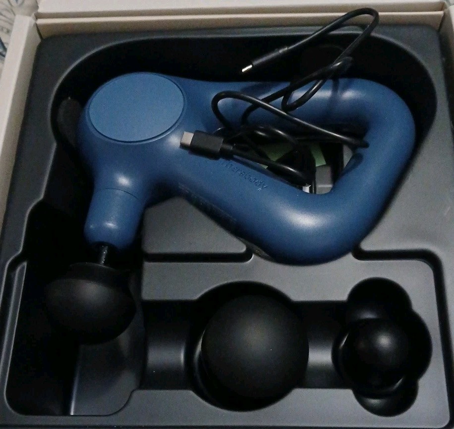 TheraGun Therabody Relief Handheld Percussion Massage Gun – Easy-to-Use, Comfort