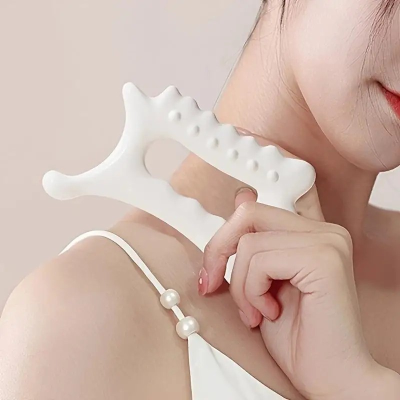 Gua Sha Massage Tool for Face & Body – Handheld Ergonomic Relaxation