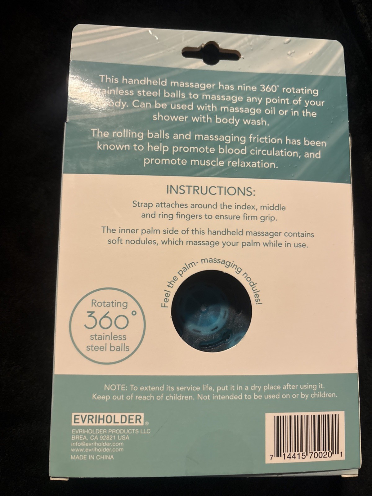 Handheld Massager 360 Degree Rotation Full Body Deep