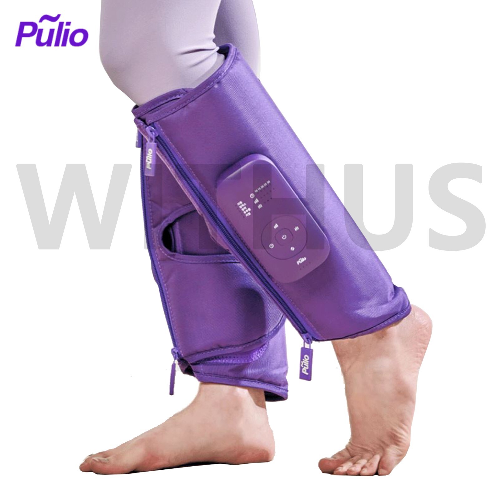 Pulio V3 Wireless Heat Air Pressure Calf Massage Machine Air Massager P005