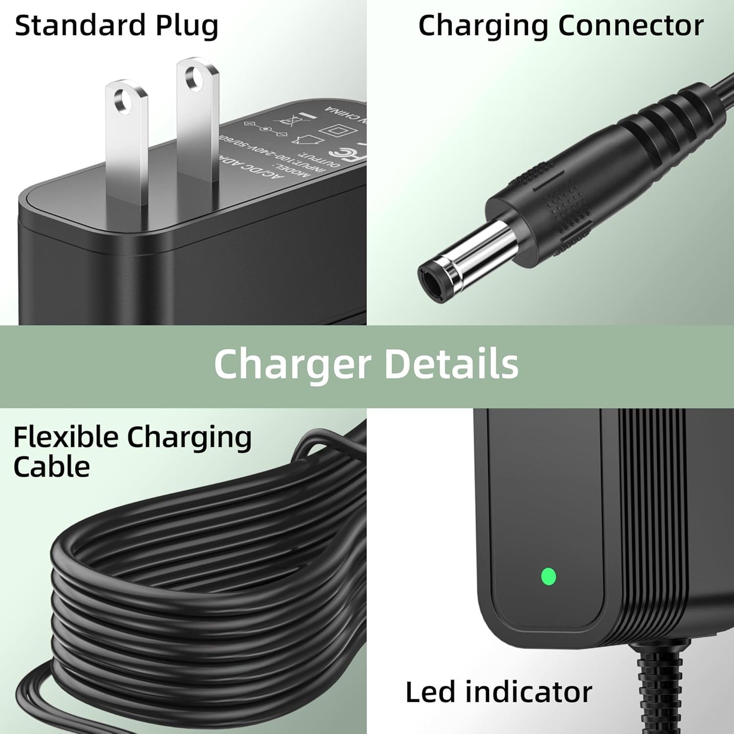 18V Charger for Hyperice Massage Gun for Hypervolt 2 Pro, Hypervolt Go, Hyper…