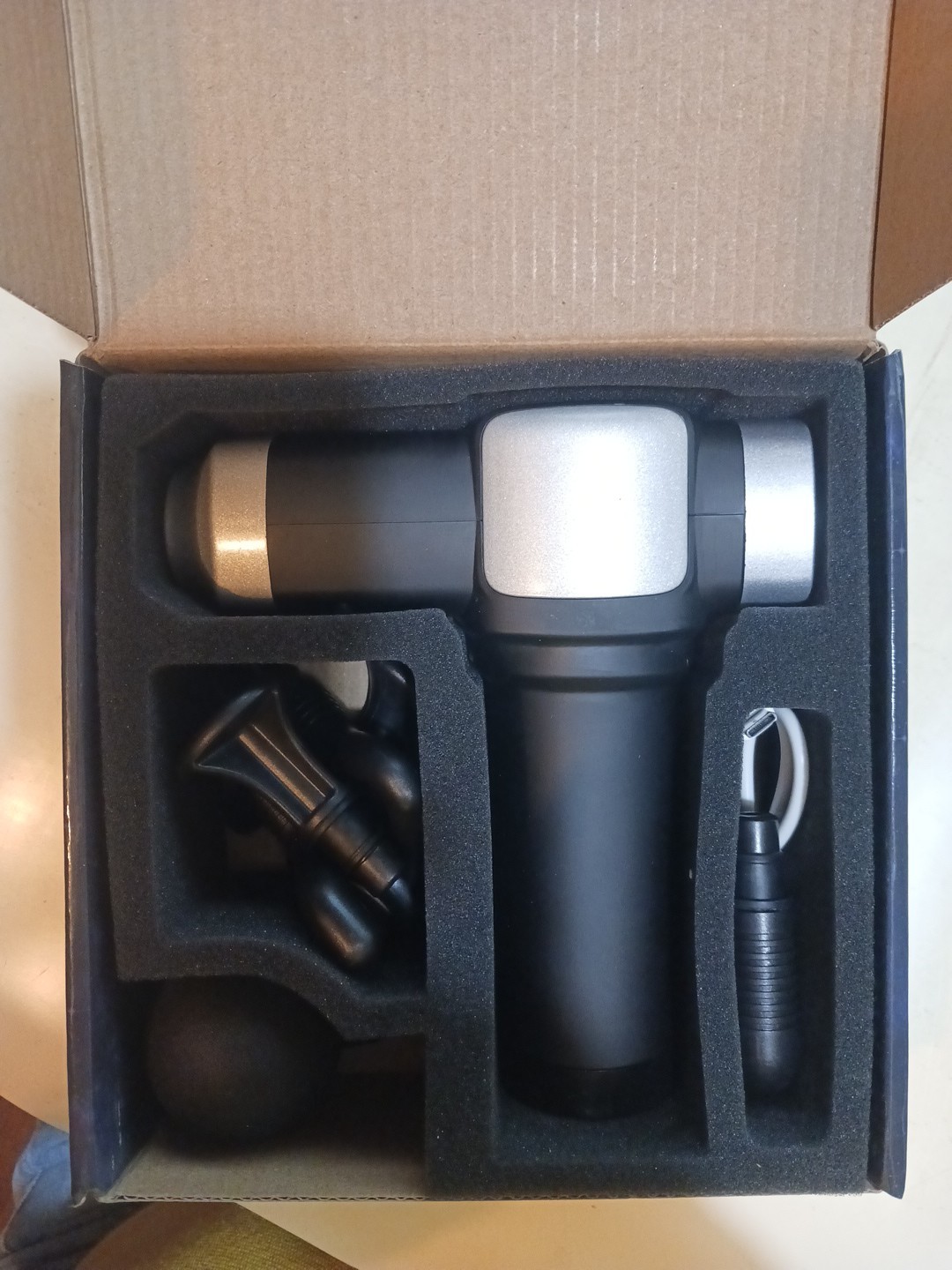 CAMEFER Deep Tissue Massage Gun, Portable Percussion Electric Muscle Massager…
