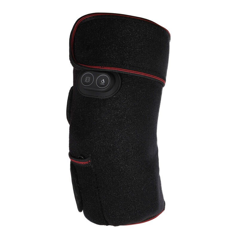 Pain Relief Electric Heating Vibration Knee Joint Pad Brace Leg Therapy Massager