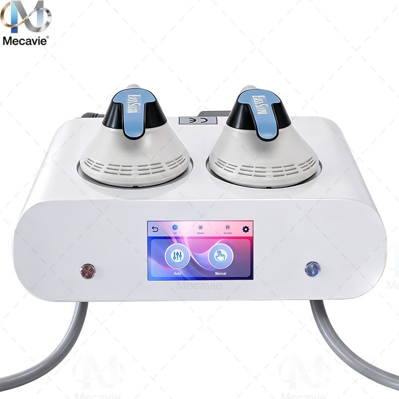 6500W 2 Handles Body Sculpting Muscle Building Fat Reduction Salon Machine