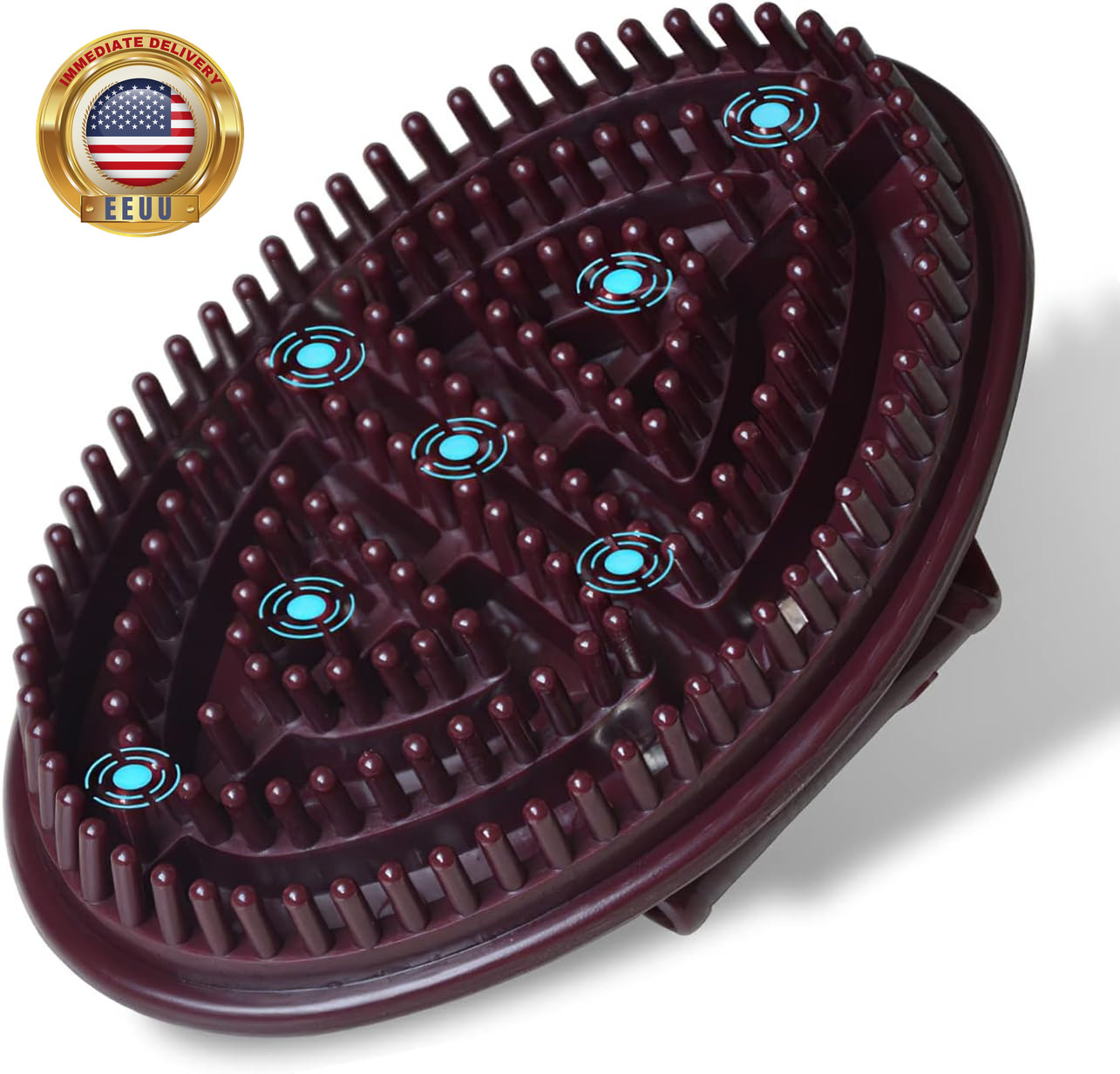 Deep Tissue Hand Held Massager Palm Shaped Massage Glove Tools for Neck, Chest,