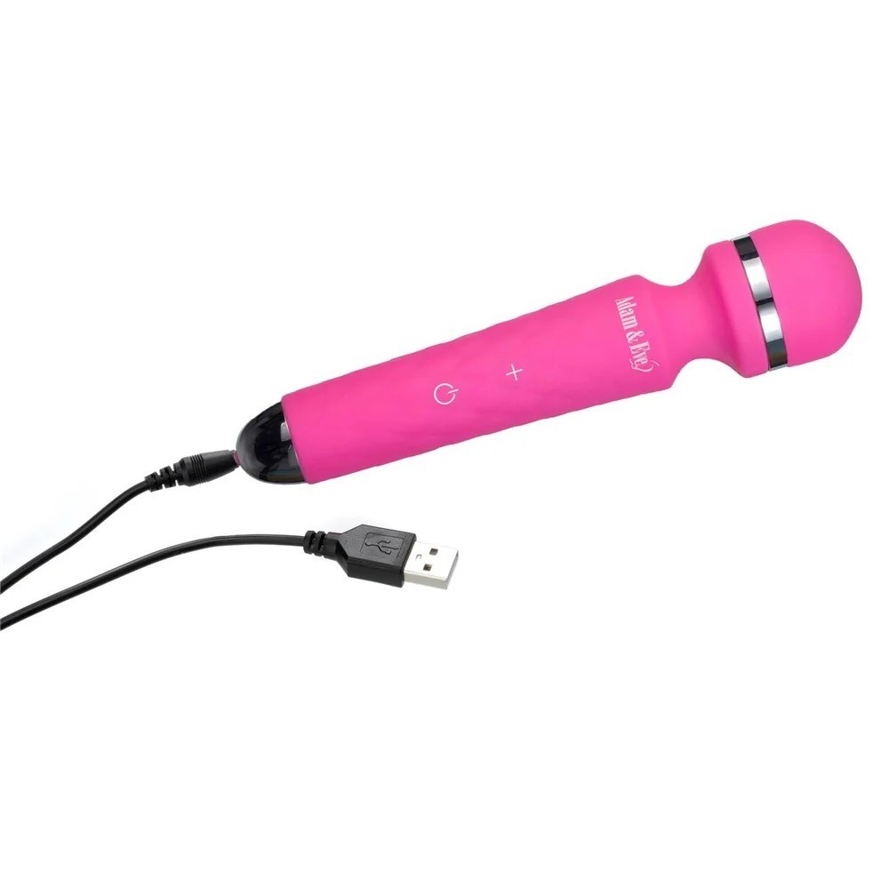 Adam & Eve Peak Wand Massager Waterproof Personal Massager for Women & Couples