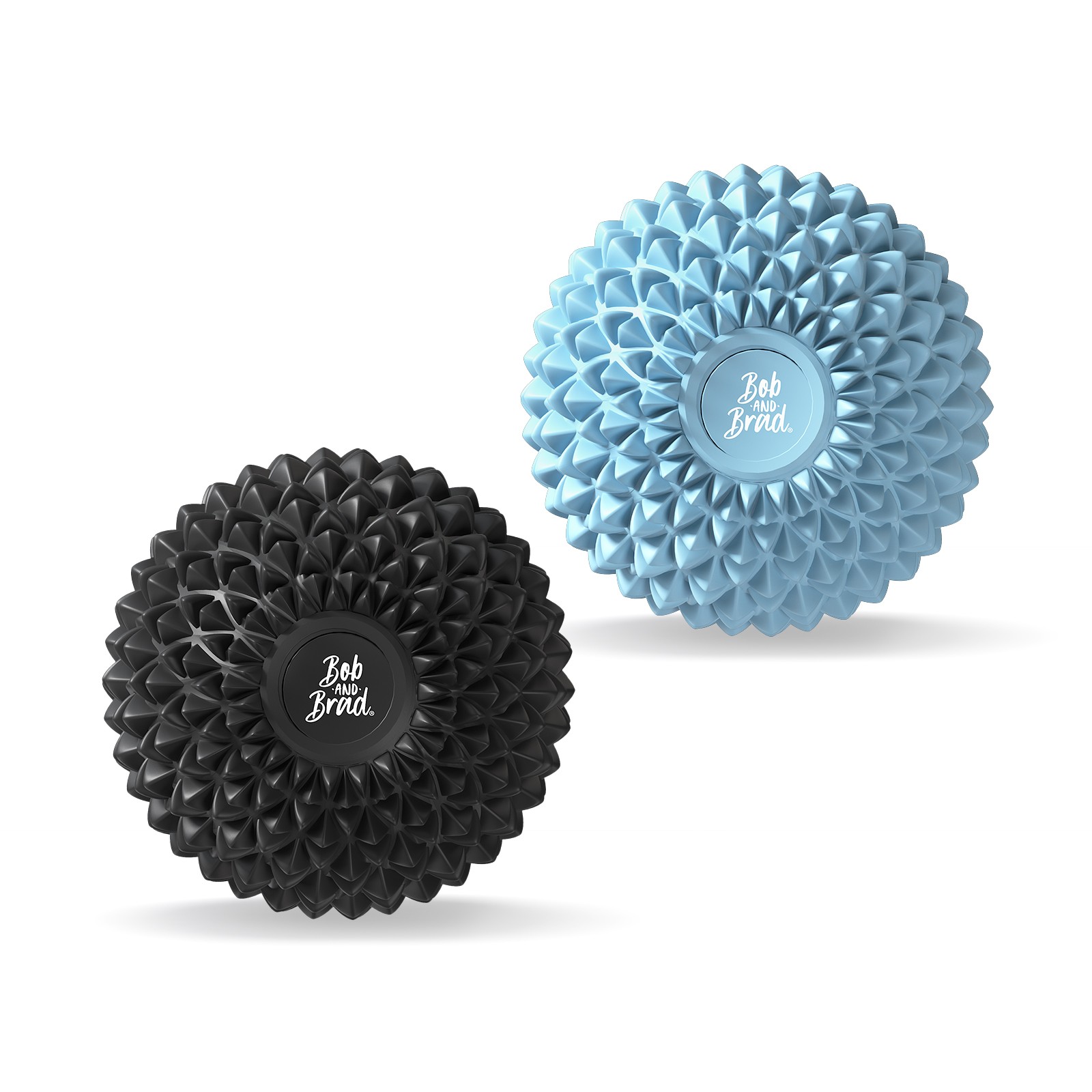 Vibrating Massage Ball 2PCS 2-Speed High-Intensity Fitness Yoga Massage Roller