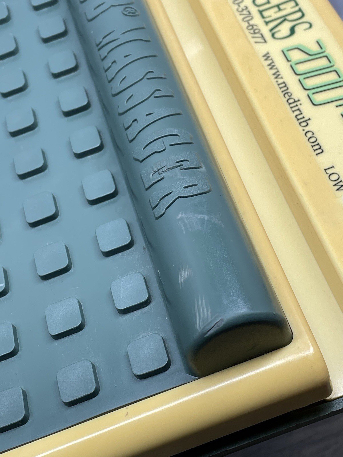 Medi-Rub Massager 2000 Plus MR-3F 2 Speed Vibrating Foot Massager Tested Works