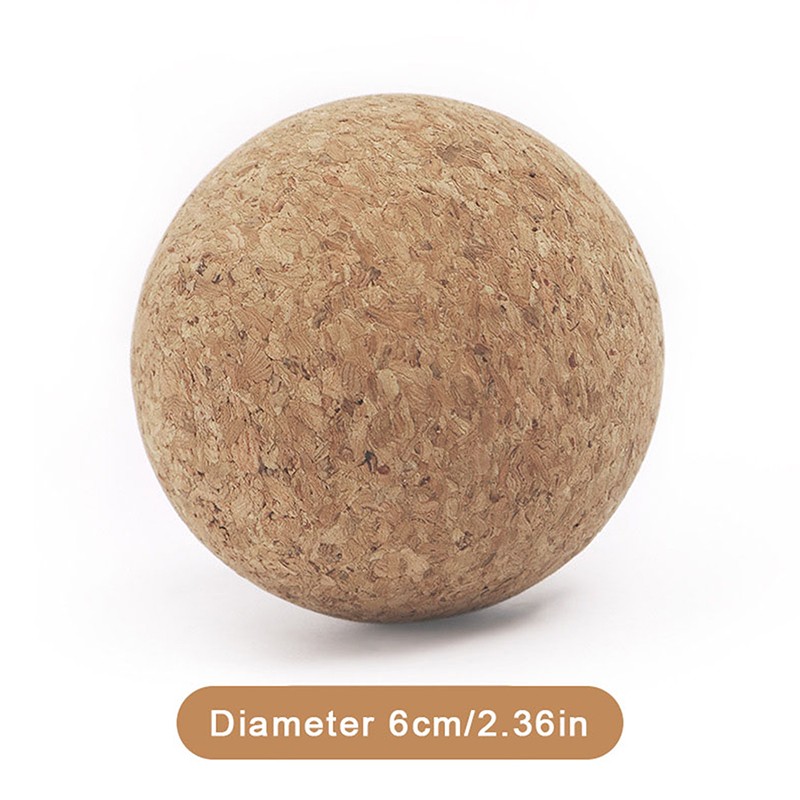 Cork Ball Massage Therapy Yoga Pilates Art Craft Exercise Balance Myofascial