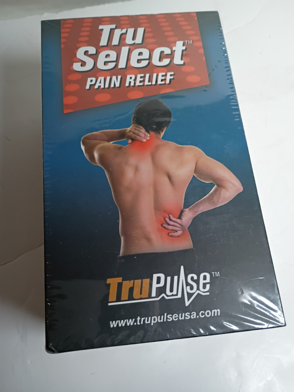 TruPulse Tru Select Pain Relief System Dual Channel TENS EMS Massager NEW SEALED