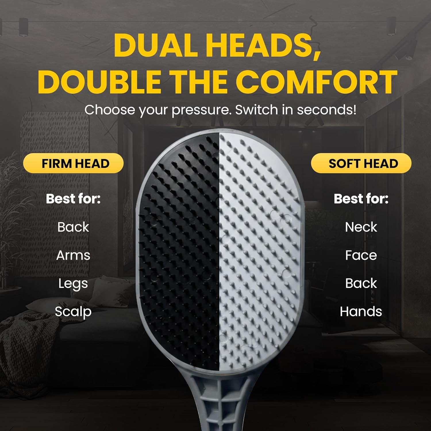 Multifunctional All Body Back Scratcher Scalp & Skin Massager