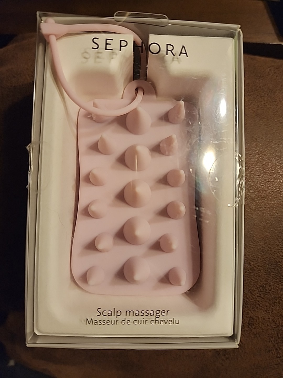 Sephora Scalp Massager Silicone For Deep Cleaning Massaging New Open Box