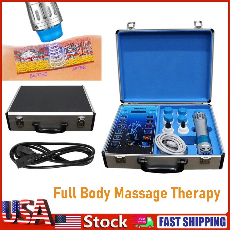 Shockwave Therapy Machine Shock Wave Body Massager for Pain Relief ED Treatment