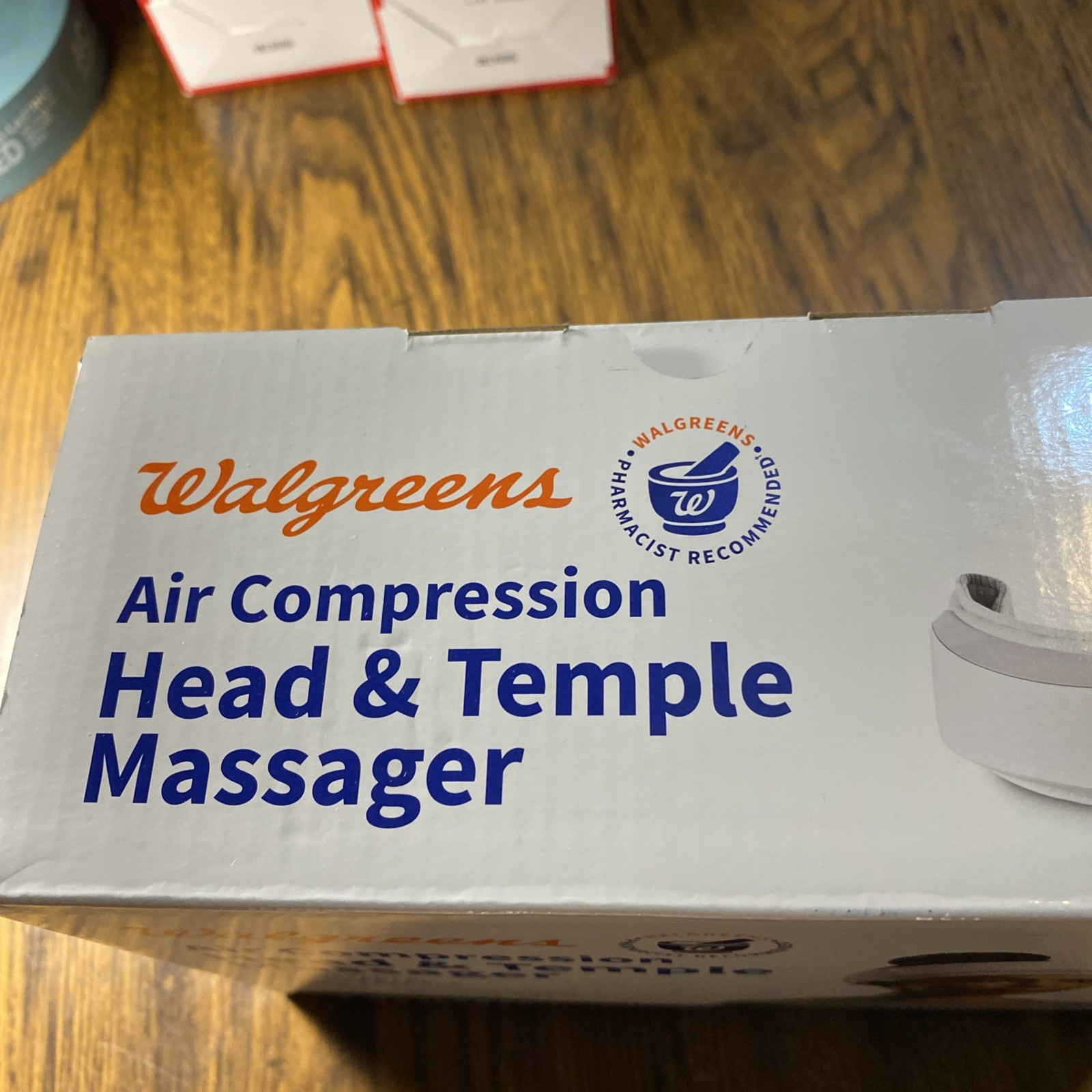 Air Compression Head Temple Massager Adjustable, Rechargeable ( Lot Of 2 ) New !