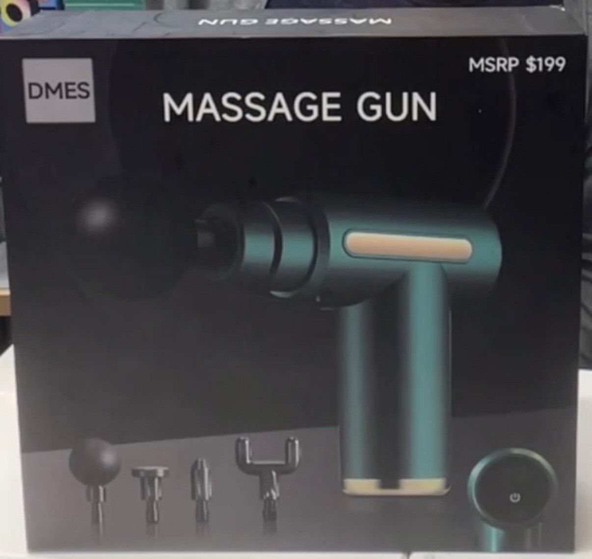 Percussion Massage Gun – 30 Watt USB Type C 1800mAh Battery