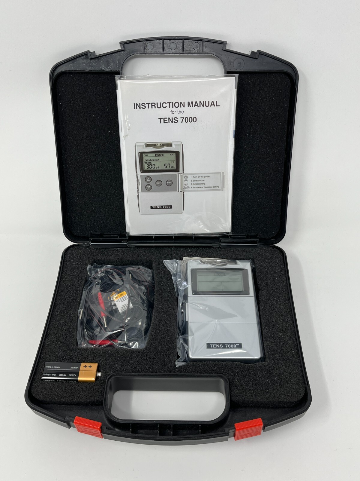 Electrical Stimulation Tens Unit 7000 Machine Muscle Massage Therapy Pain Relief