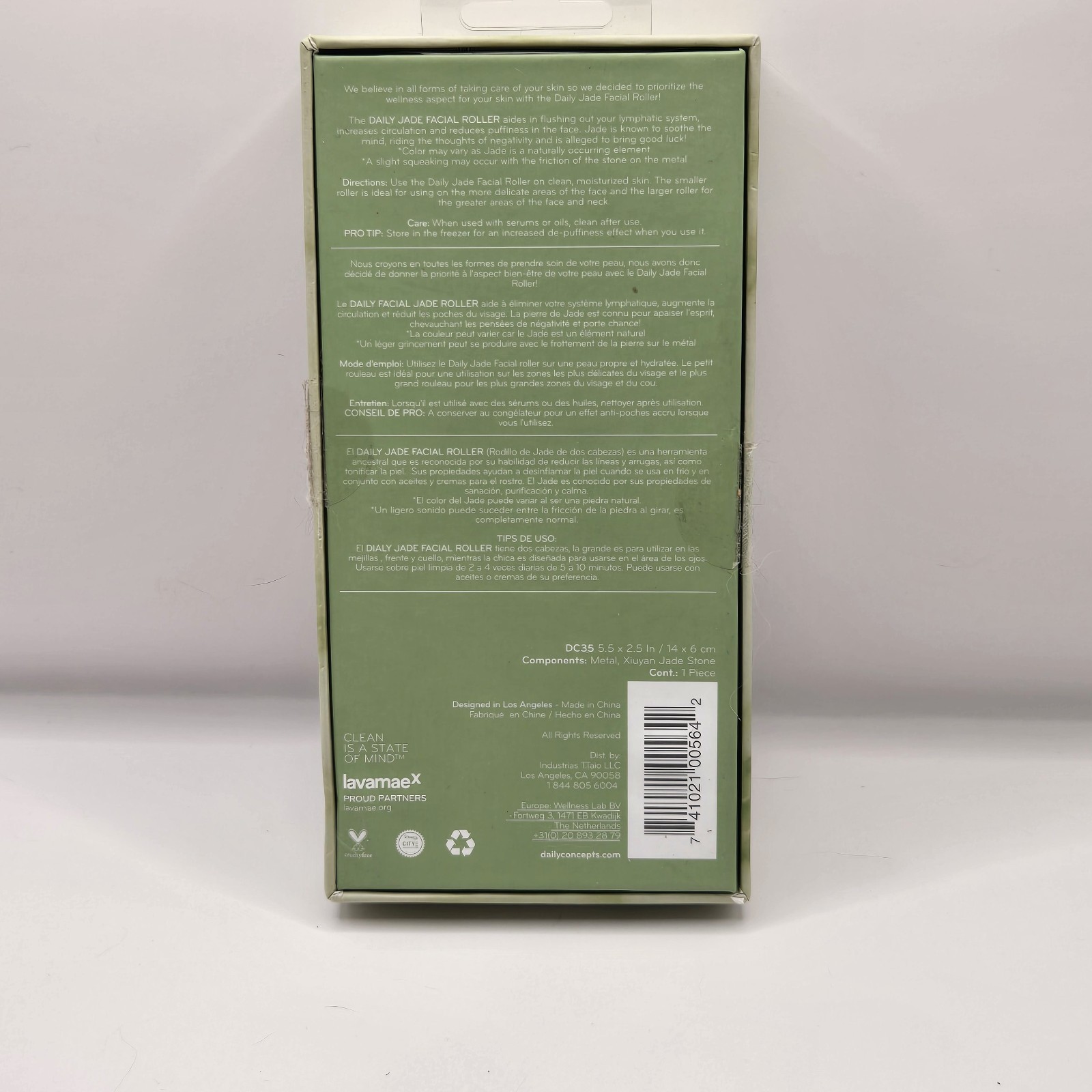 Daily Concepts | Daily Jade Facial Roller New Real Jade