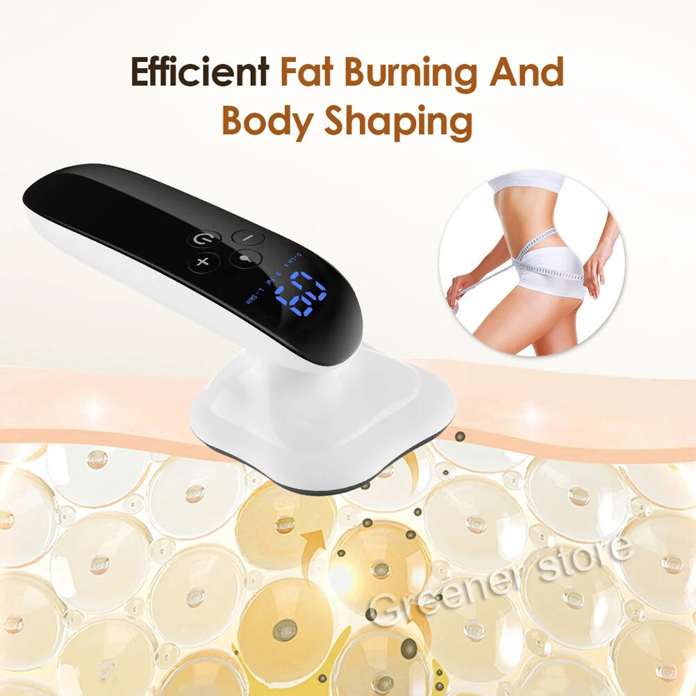 RF Fat Remover Massager for Belly Waist Leg Arm Body Sculpting Slimming Machine