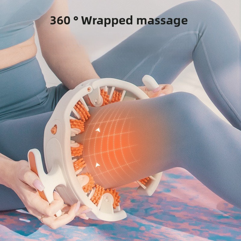 3 in 1 Cellulite Manual Body Massage Roller, Gentle Relaxation Home Spa ~ NEW
