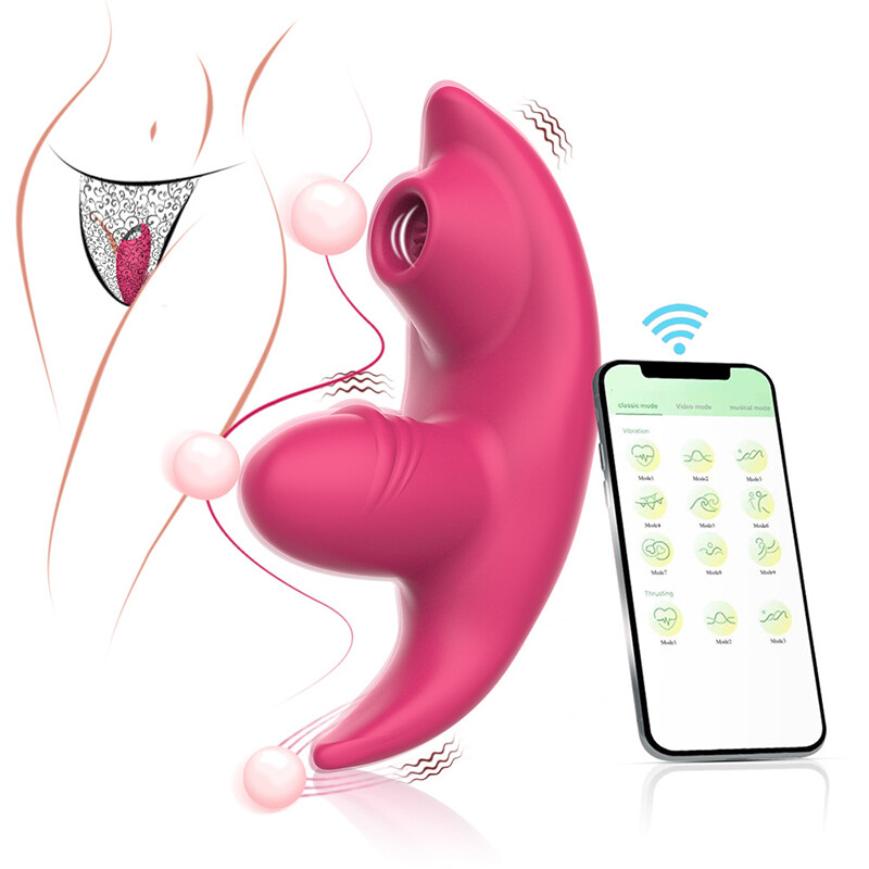 APP Remote Control Panties Vibrater Wearable Wireless Massager for Women-Couple
