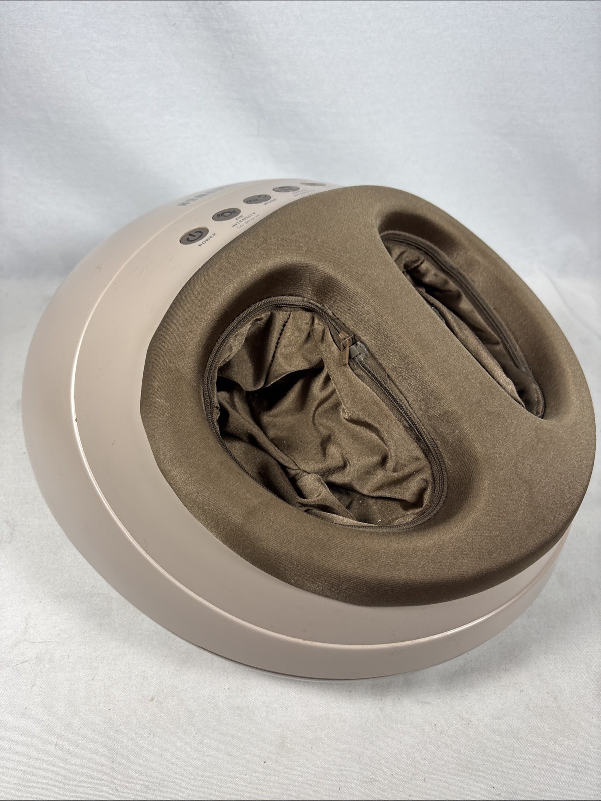 HoMedics Shiatsu Air Pro Foot Massager Heat Massage FMS-350H Kneading Tan