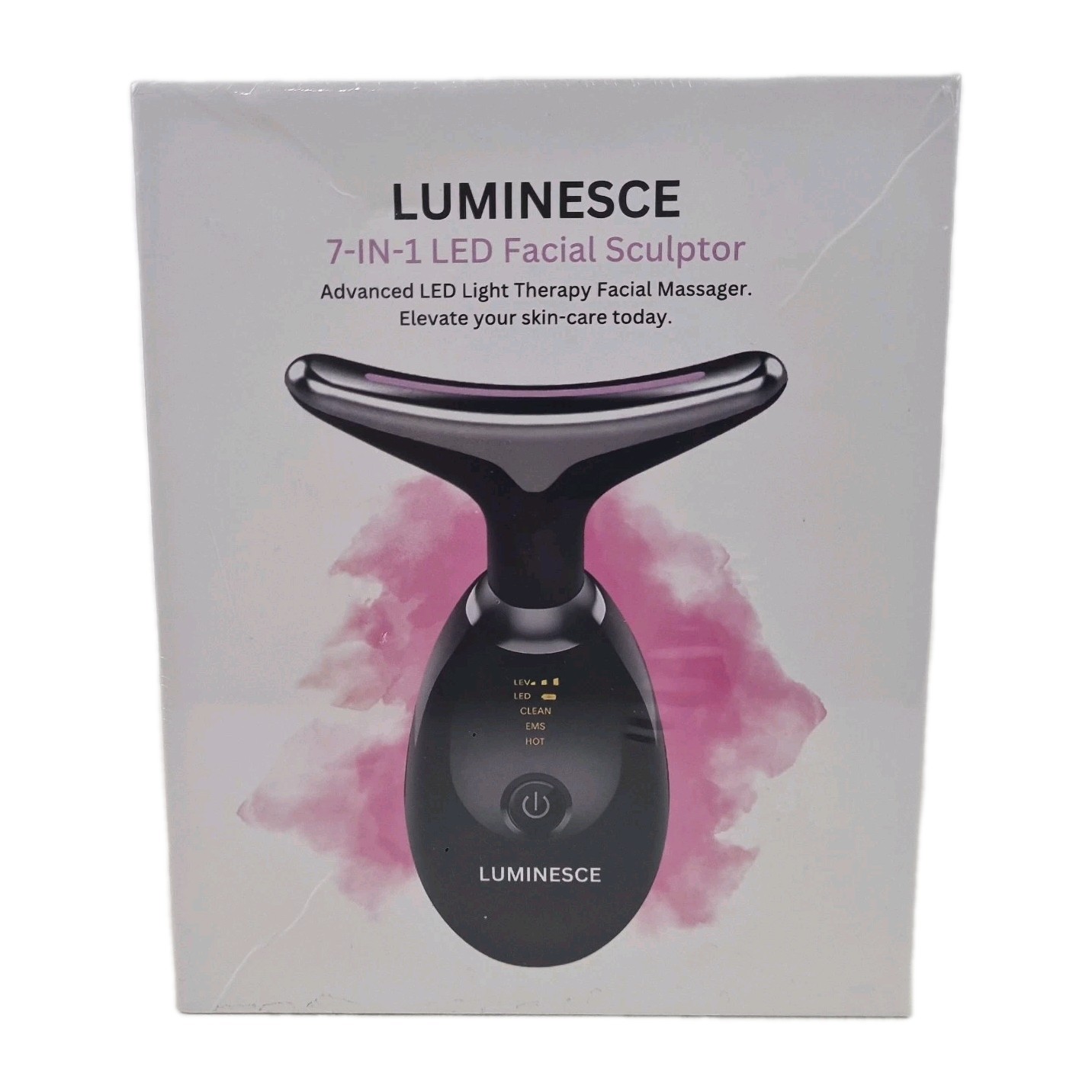 🚨 Luminesce 7-in-1-LED Advanced Facial Sculptor Light Therapy and Massager 2.5W