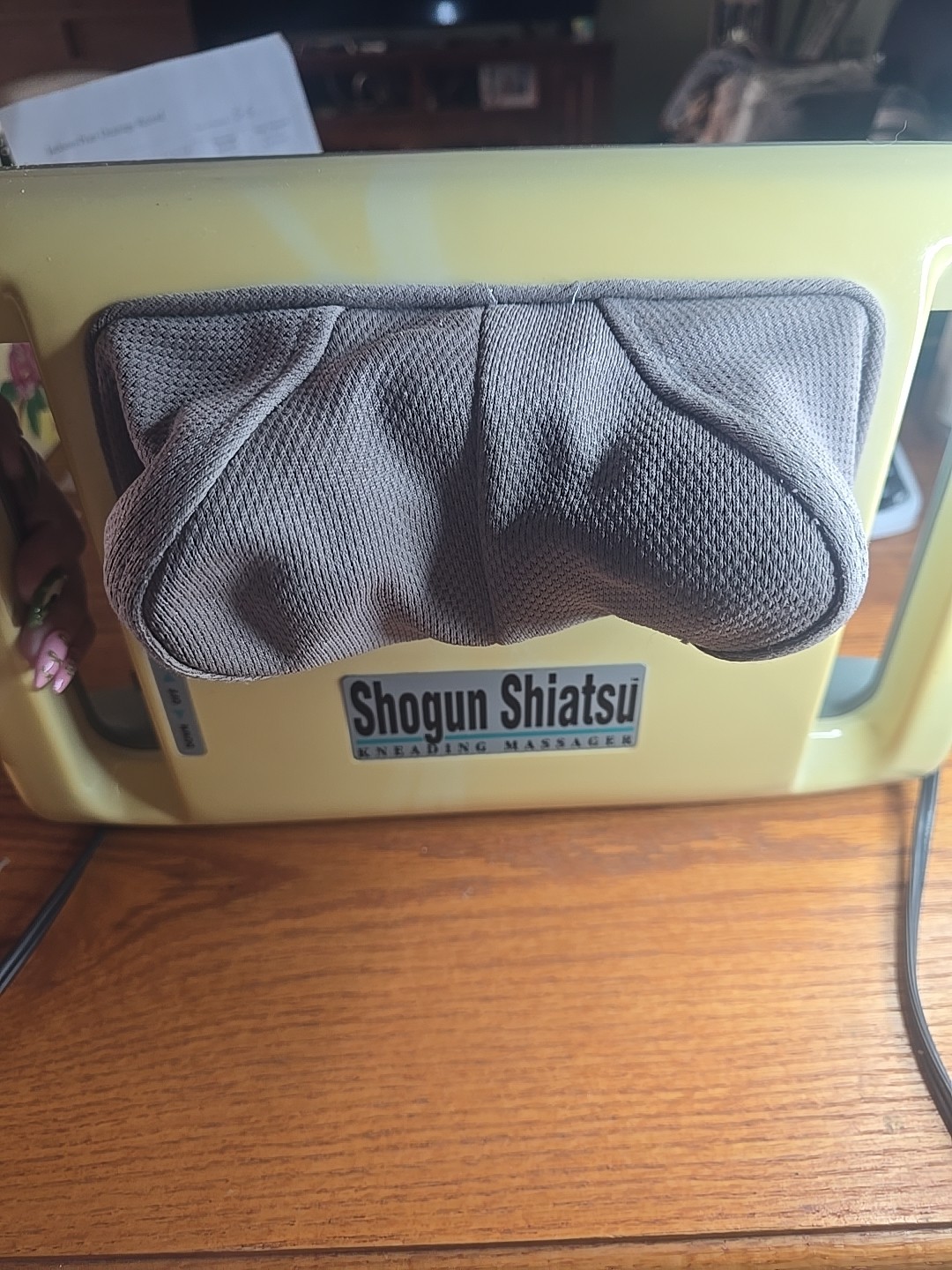 Shogun Shiatsu Kneading Massager SM-444 HoMedics Dual Direction Works Great