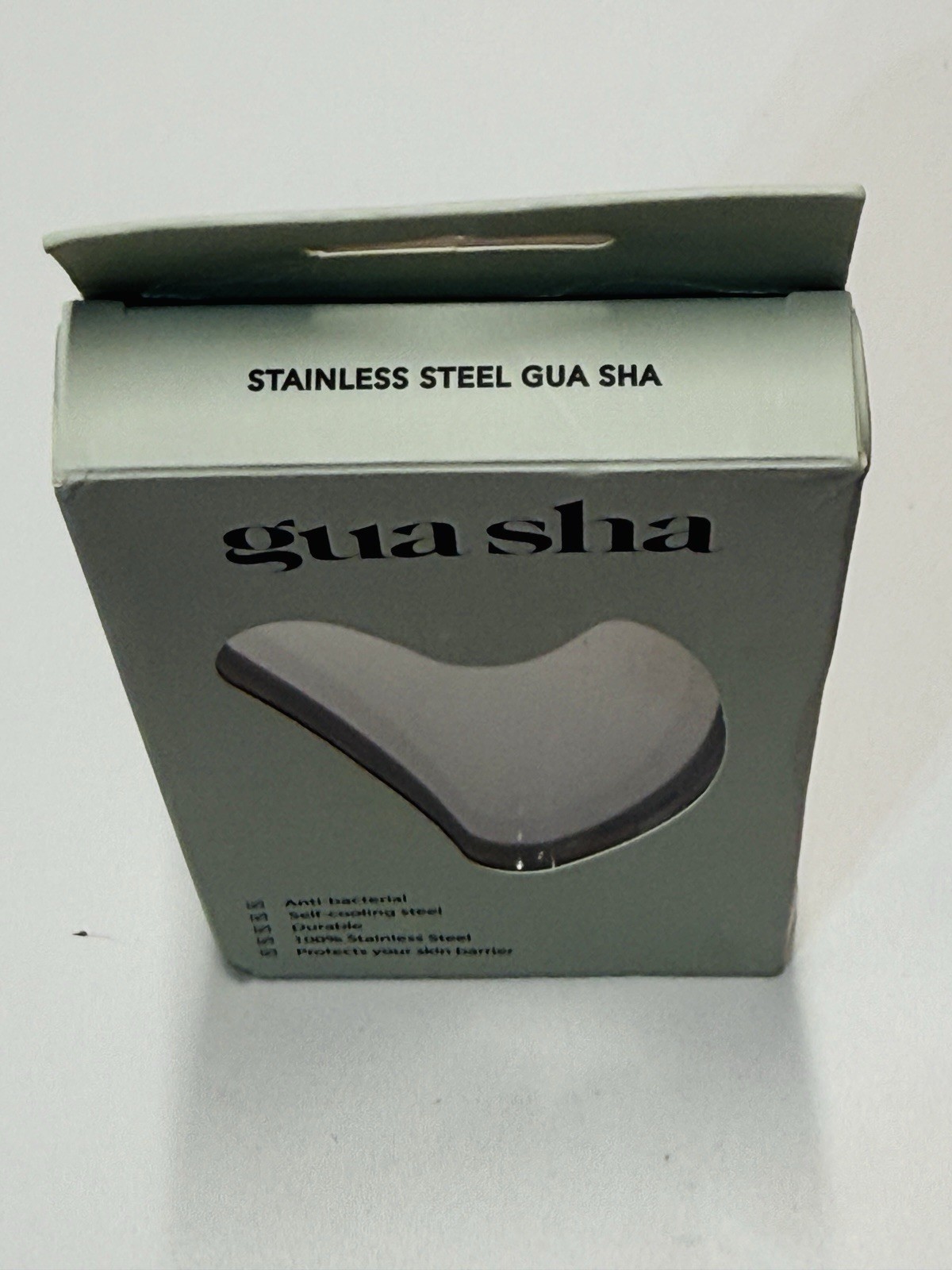 Stainless Steel Gua Sha Facial Massage Tool Skin Care Scraping Lymphatic Tool