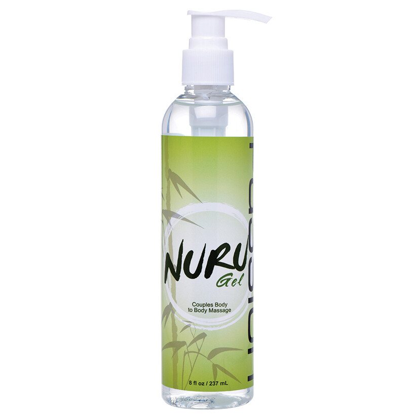 Nuru Passion Couples Body to Body Non Staining Massage Gel Water Based 8 oz