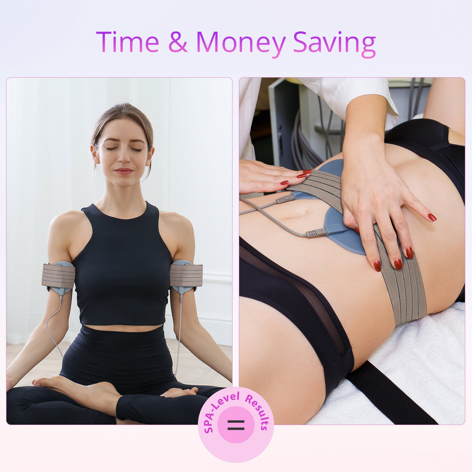 Bio-Current Enhance Body Curves Tighten Electrode Breast Stimulation Massager