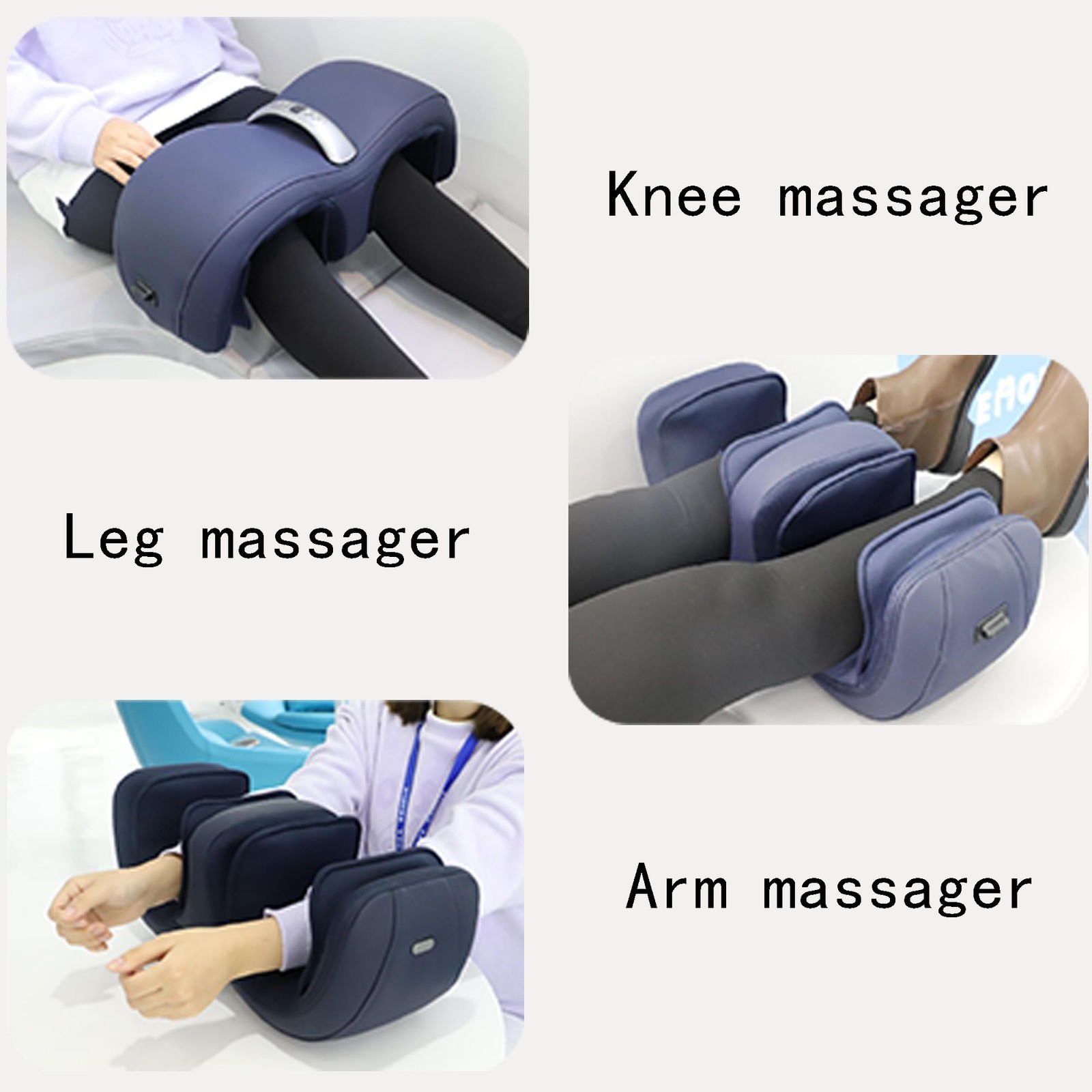Air pressure knee Massager-Dark Blue