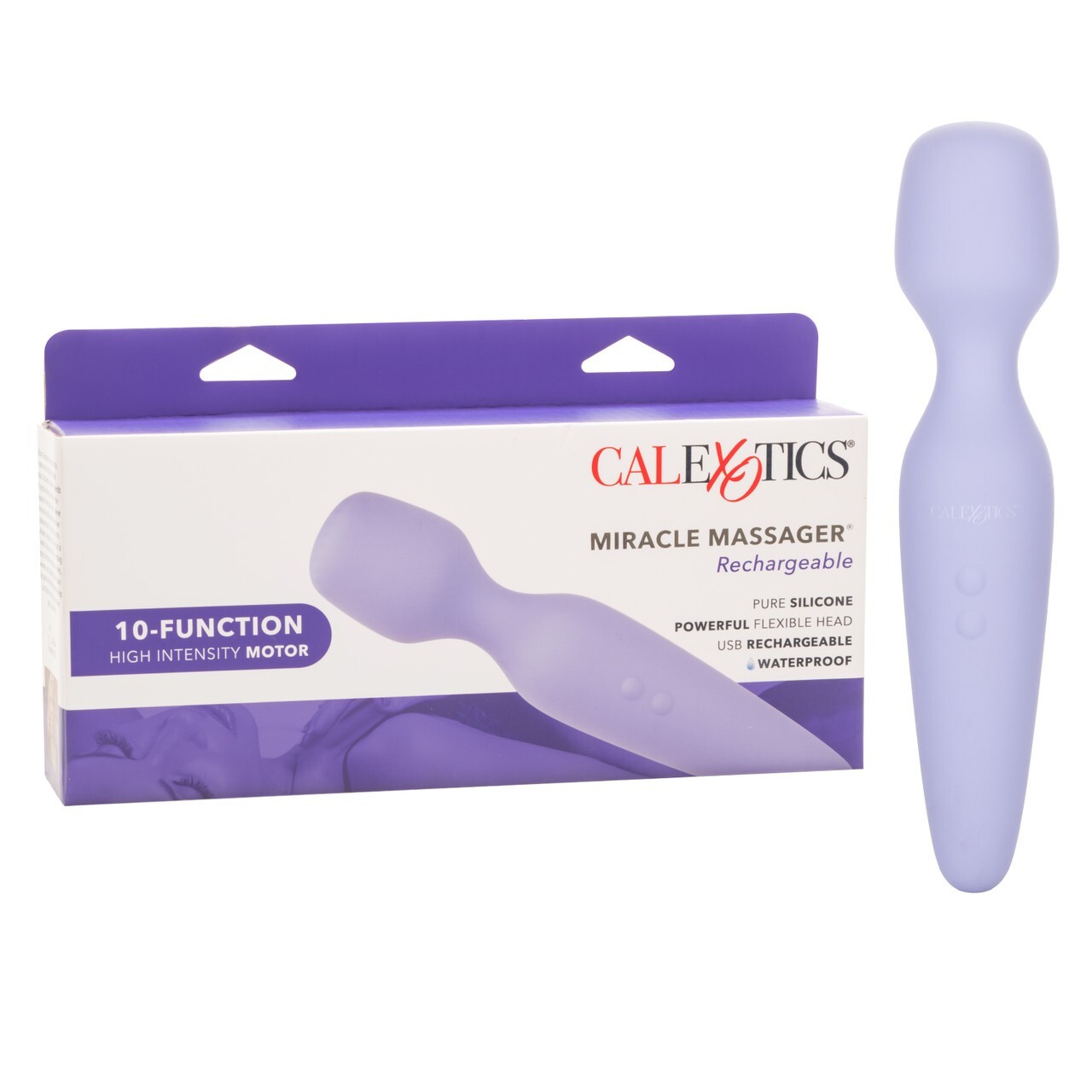 Miracle Massager Rechargeable High Intensity Full Body Silicone Massager