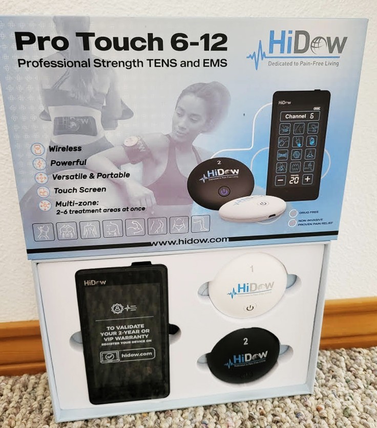 HiDow Wireless 6-12 Wireless 6 Receivers Arm Back Wrist Foot Shoulder Neck Knee
