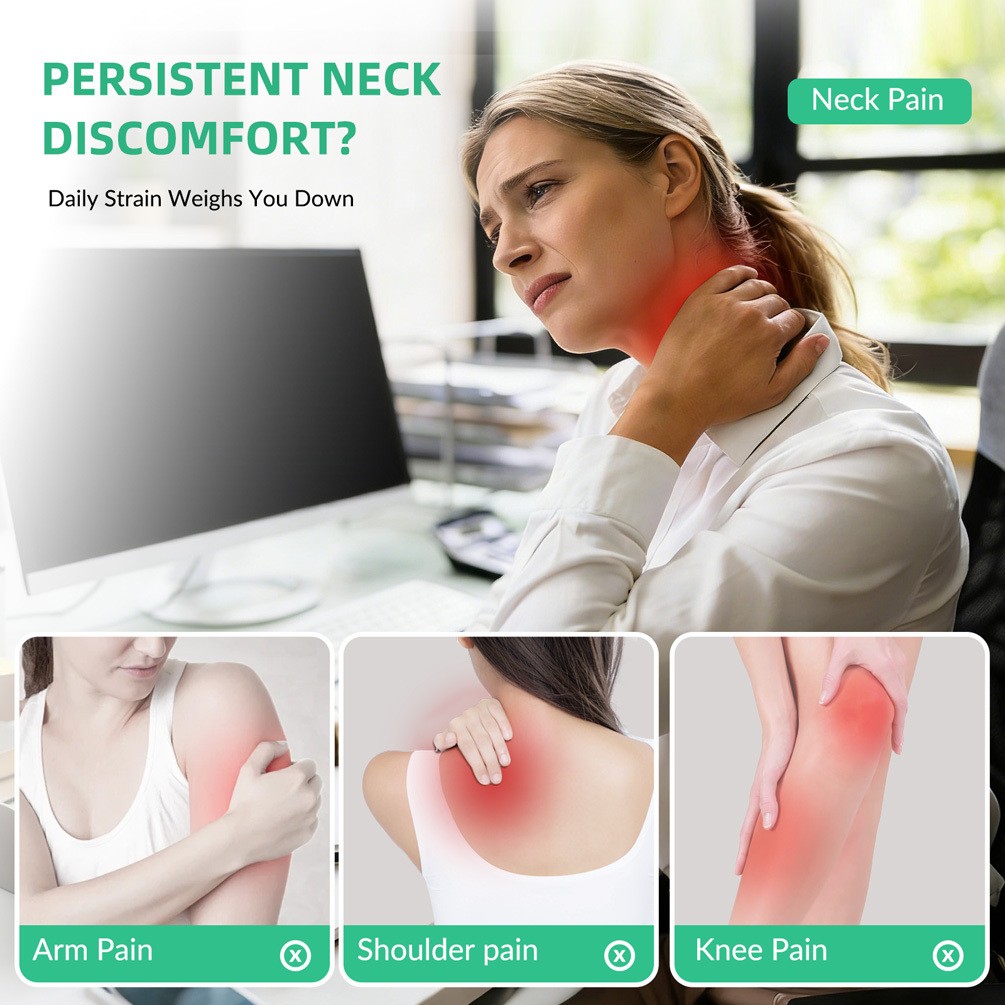 Bionic Finger Neck Shoulder Massager Wireless Neck Cervical Trapezius Kneading
