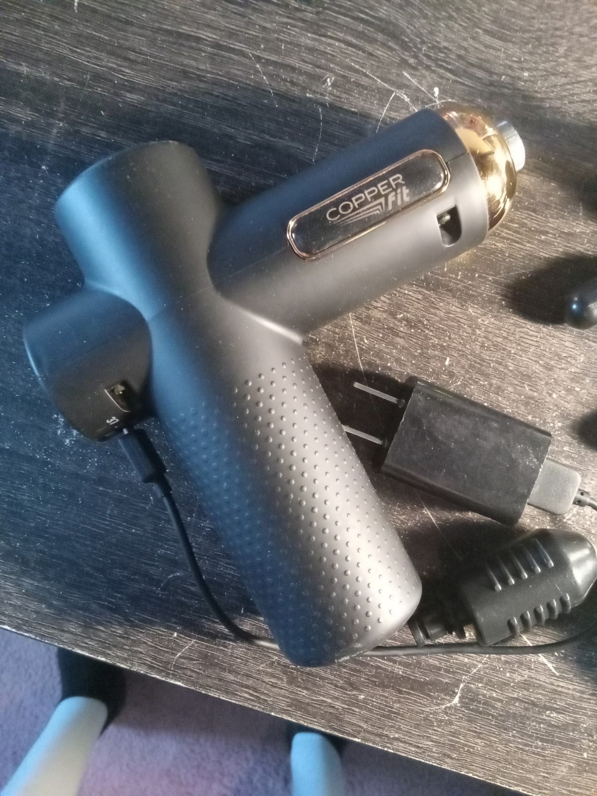 Copper Fit Cordless Massage Gun – Black (CFMASG)