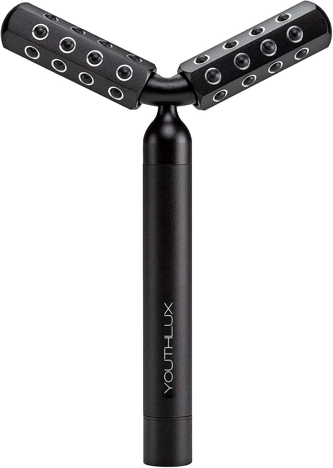YouthLux Vibrating Face Roller Germanium Y Shape Facial Body Massager New