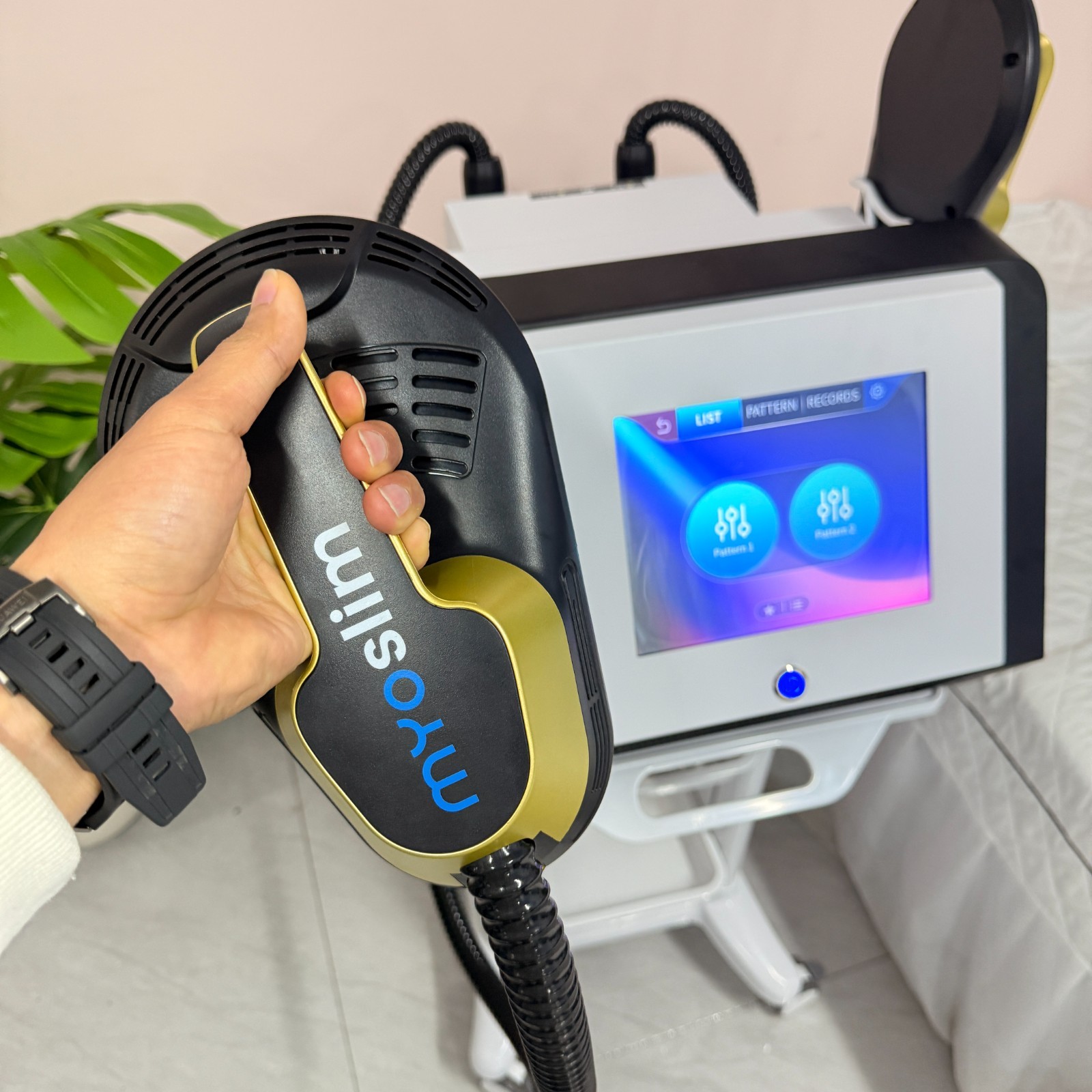 Hi-EMT Magnetic Body Sculptor MYOslim Fat Burn Body Contouring Beauty Machine