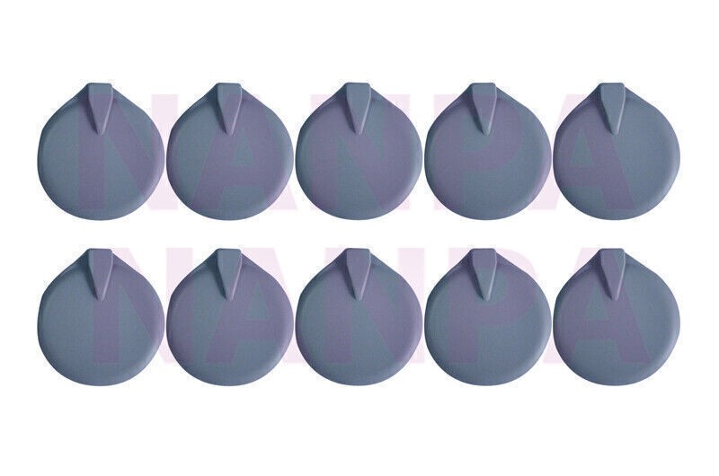 5 Pairs Reusable Rubber Replace Electrode Pads For Microcurrent Body Shape Unit