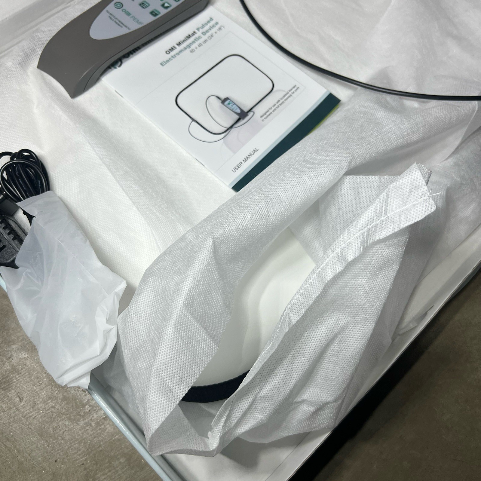 OMI MiniMat PEMF Therapy Mat Pulsed Electromagnetic Device Portable Home Use