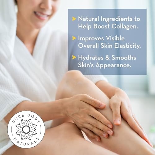 Anti Cellulite Massage Oil, 8 fl oz | 100% Natural Cellulite Remover for Legs…