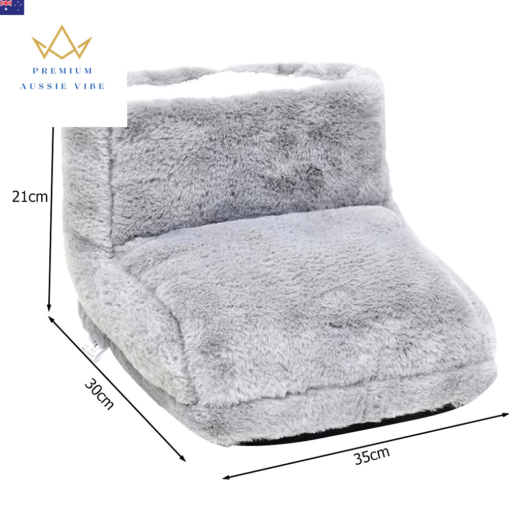 Electric Heater Foot Warmer USB Charging Power Saving Fleece Couple Warm Foot Co