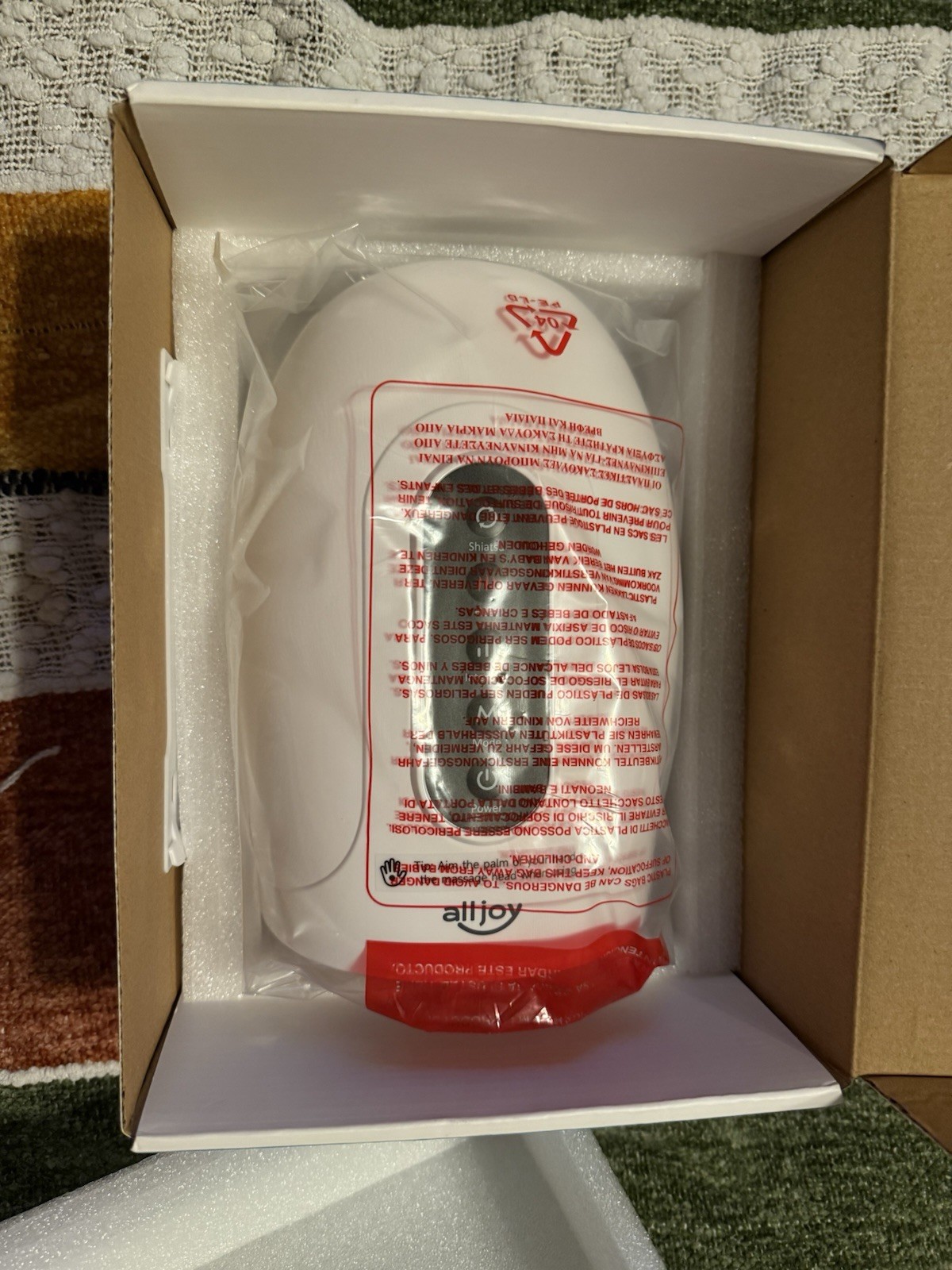 HandMassager for Arthritis and CarpalTunnel ReliefCordless with Heat Compression