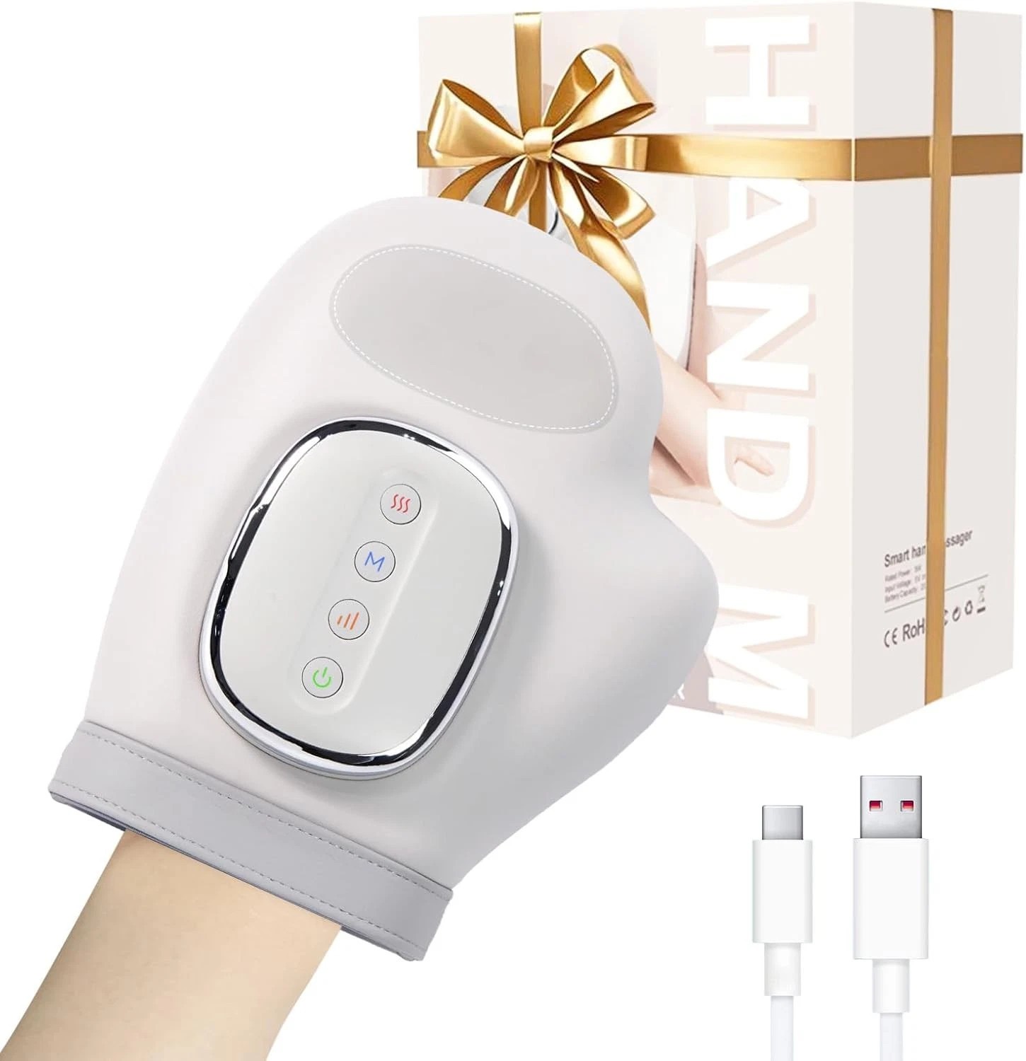 Hand Massager with Heat and Compression,Heated Hand Massager for Arthritis,NEW,b
