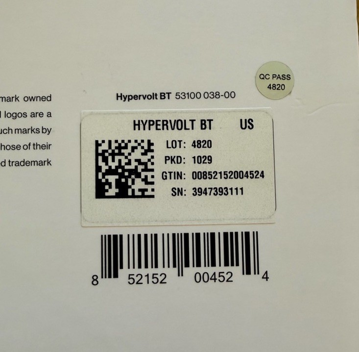 Hyperice Hypervolt Bluetooth Percussion Massage Device – NEW IN BOX