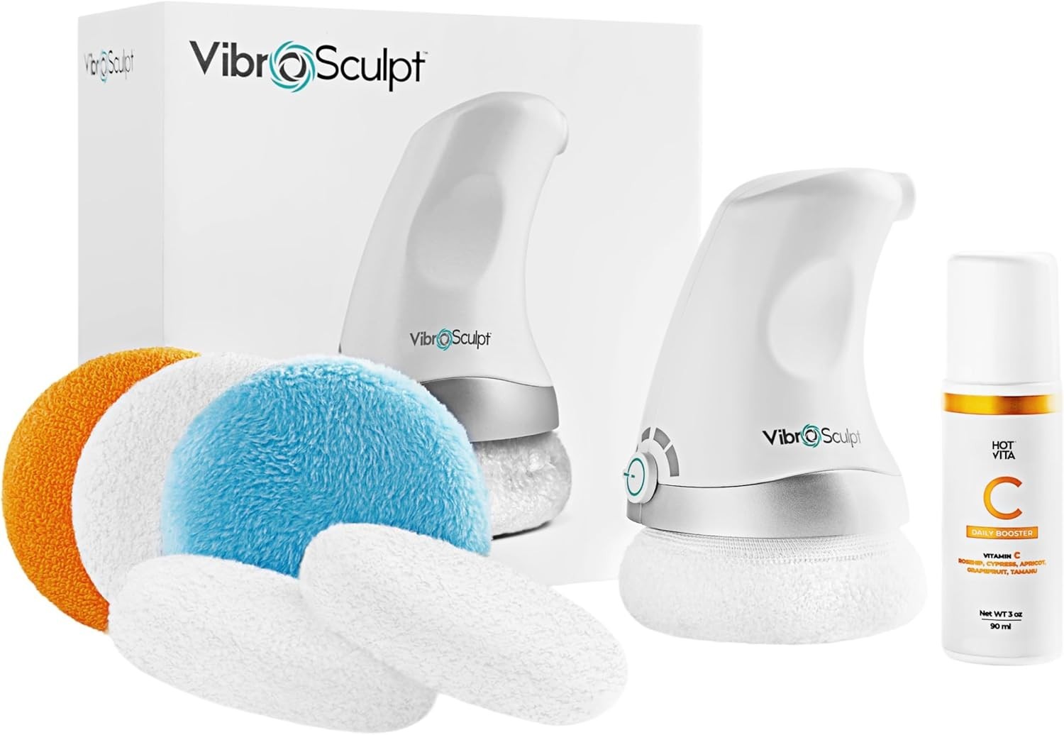 Vibro Sculpt Body Sculpting Machine Handheld Massager Lymphatic with Vit C
