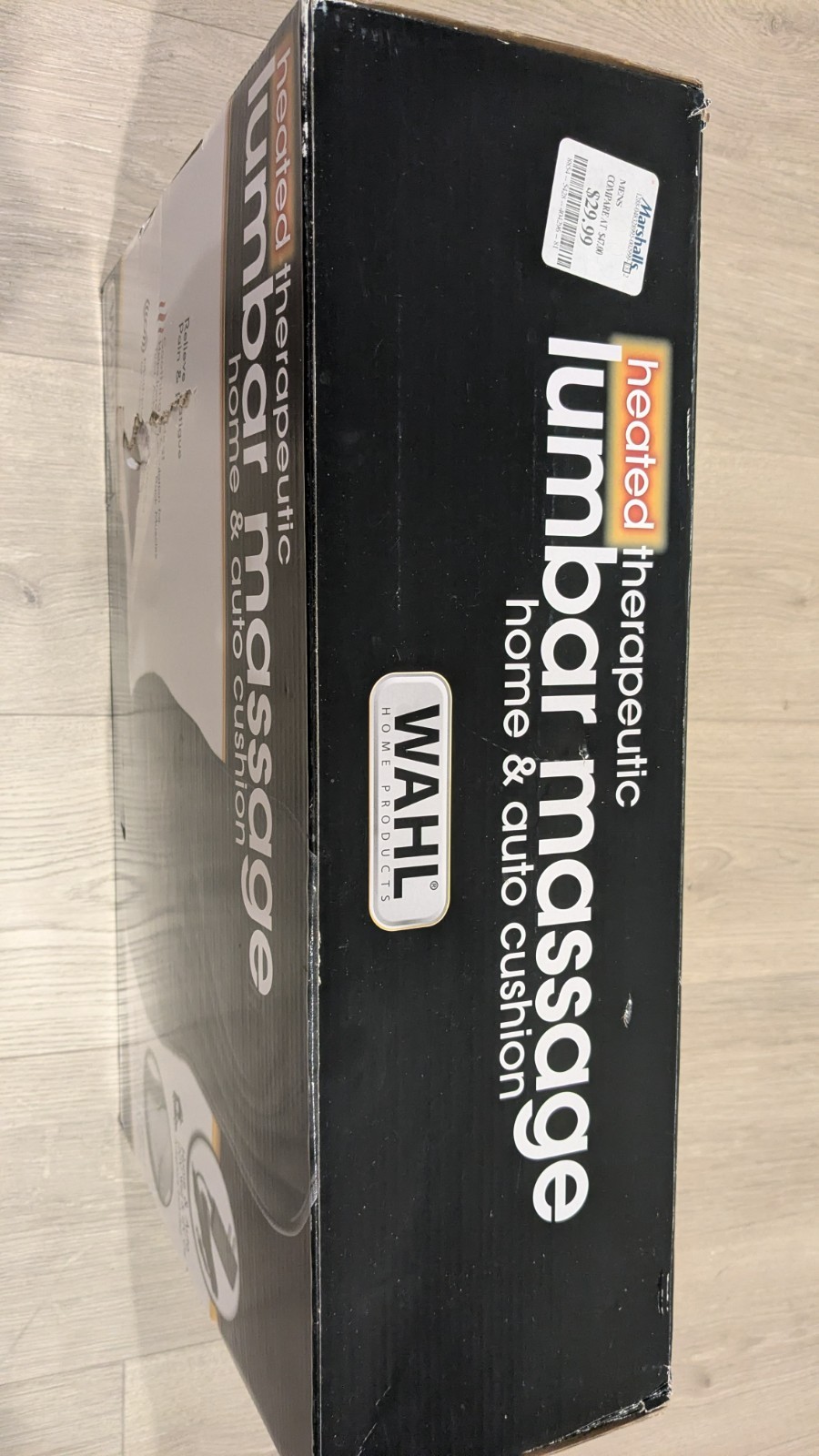 Wahl Heated Therapeutic Lumbar Massage Home & Auto Cushion New Unopened Box