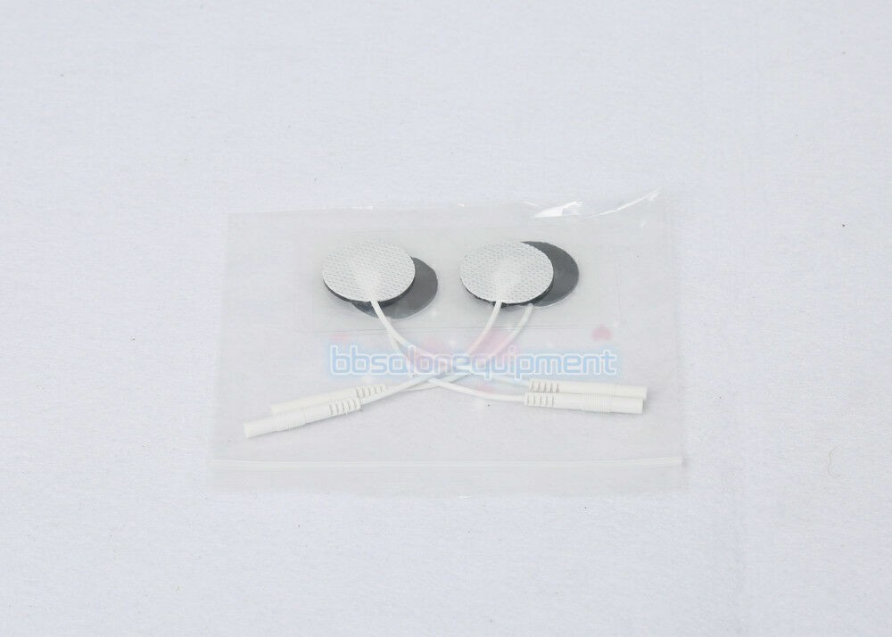 Round Rubber Reusable Replacement Electrode Pads For Microcurrent Slim Machine