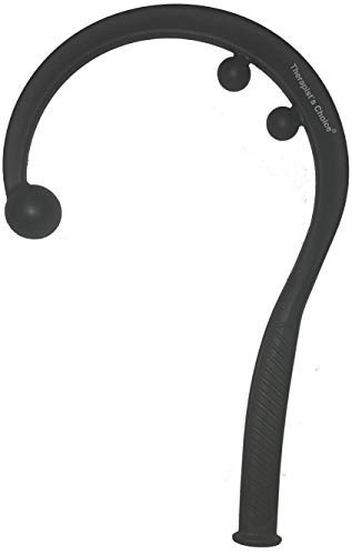 Travel Size Pressure Point Hook Cane, Back and Neck Massager for Trigger Point