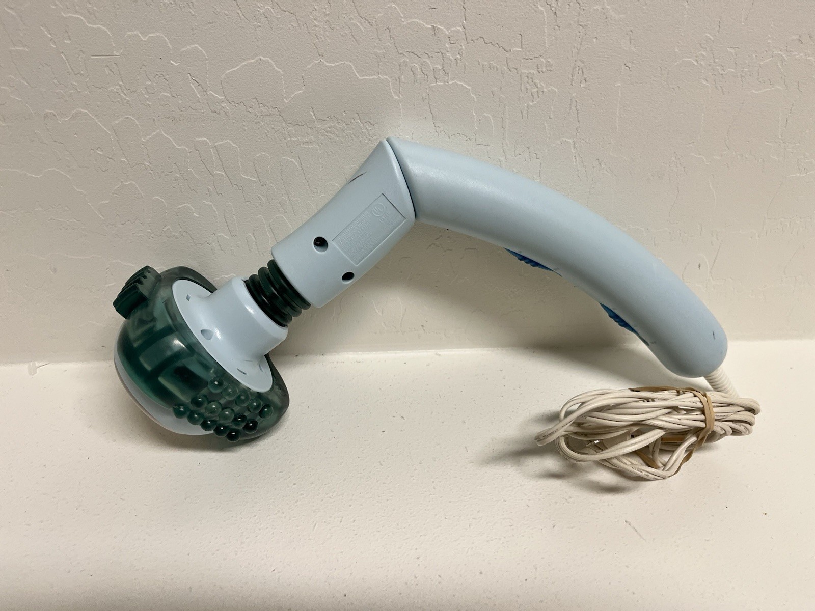 Conair Body Massager Benefits Flex Heated Wand Vibrator WM200 Blue Works Great