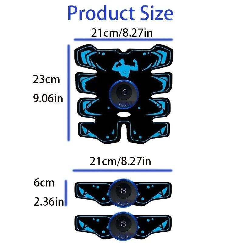 New USB Rechargeable EMS Muscle Stimulator ABS Arm 3 IN 1 Trainer Smart Wireless